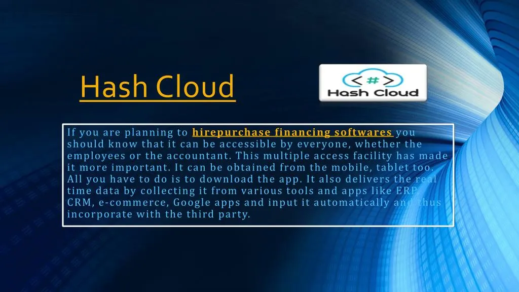 hash cloud