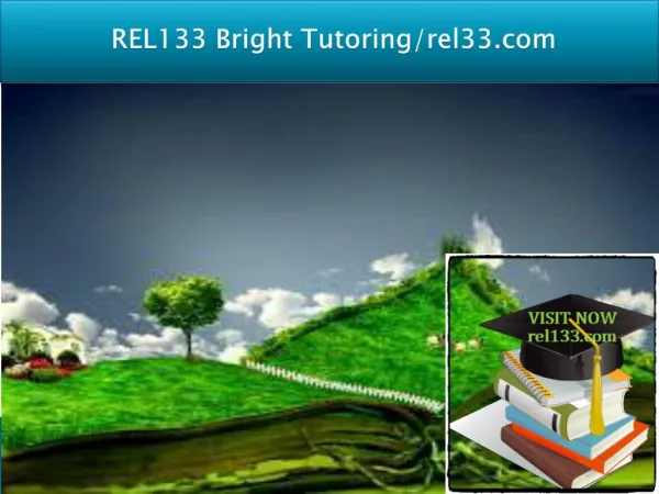 REL 133 Bright Tutoring/rel133.com