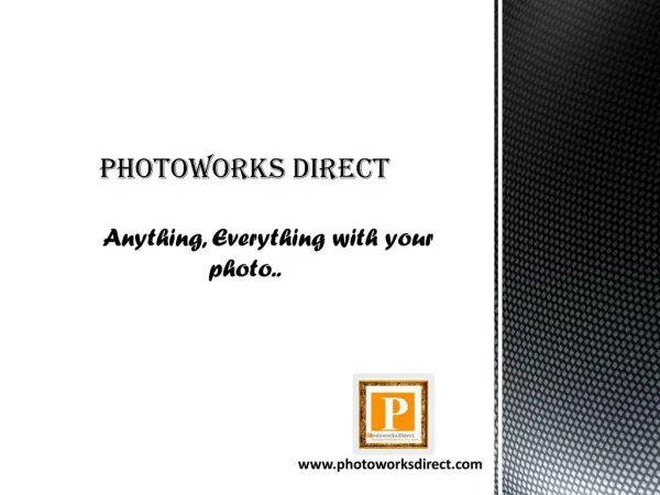 The professional photo editing company in London - Photoworks Direct