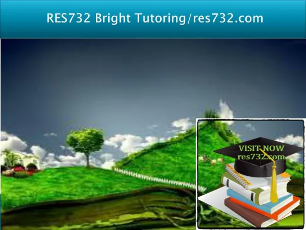 RES 732 Bright Tutoring/res732.com