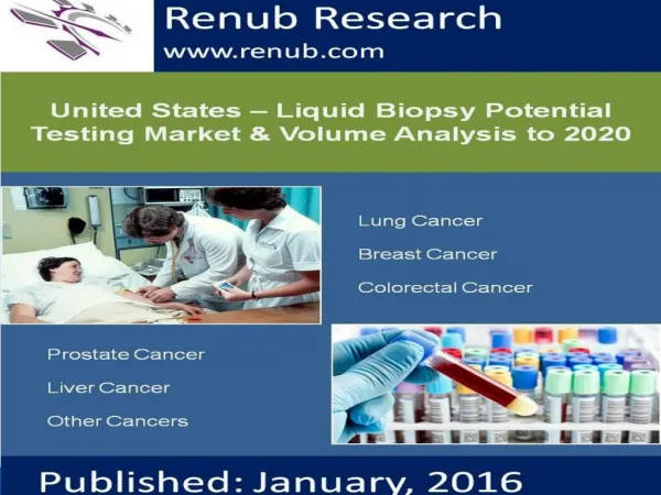 United States - Liquid Biopsy Potential Testing Market & Volume Analysis to 2020