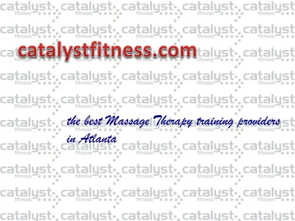 personal training certification Atlanta