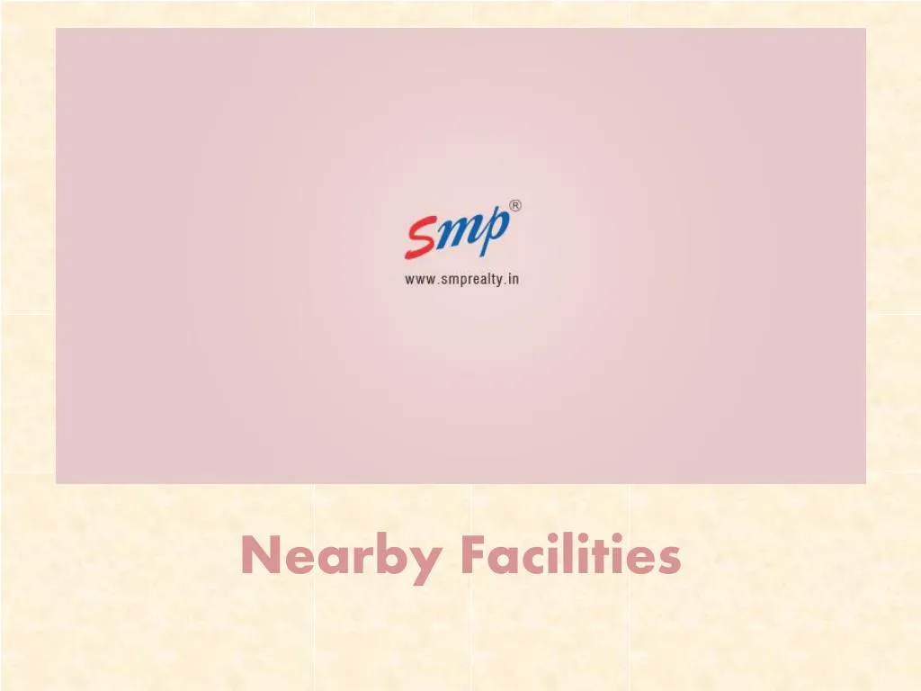 nearby facilities