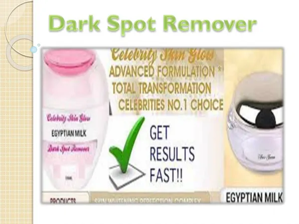 Dark Spot Remover