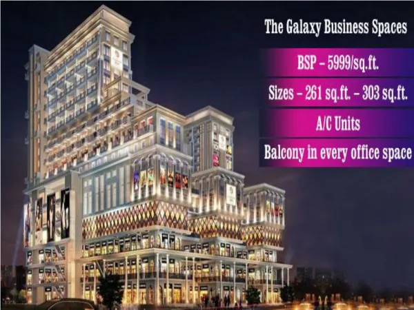 Galaxy Group Business Office Spaces- 9560090088