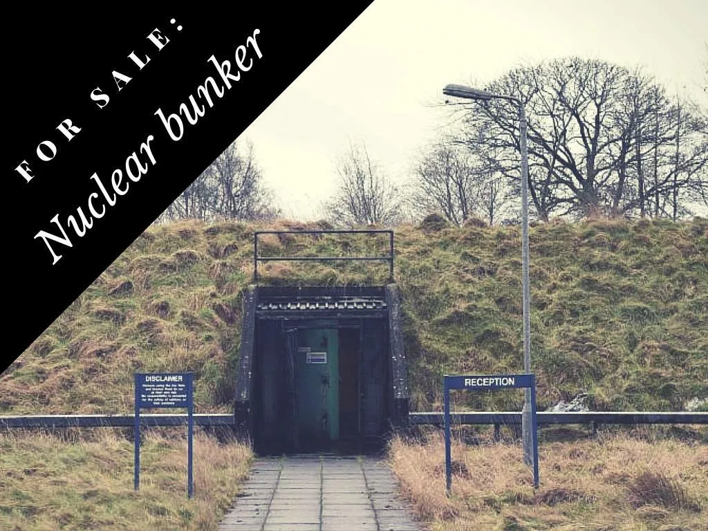 for sale nuclear bunker