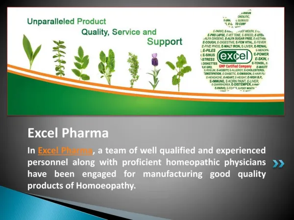 Use of Homeopathic Medicine