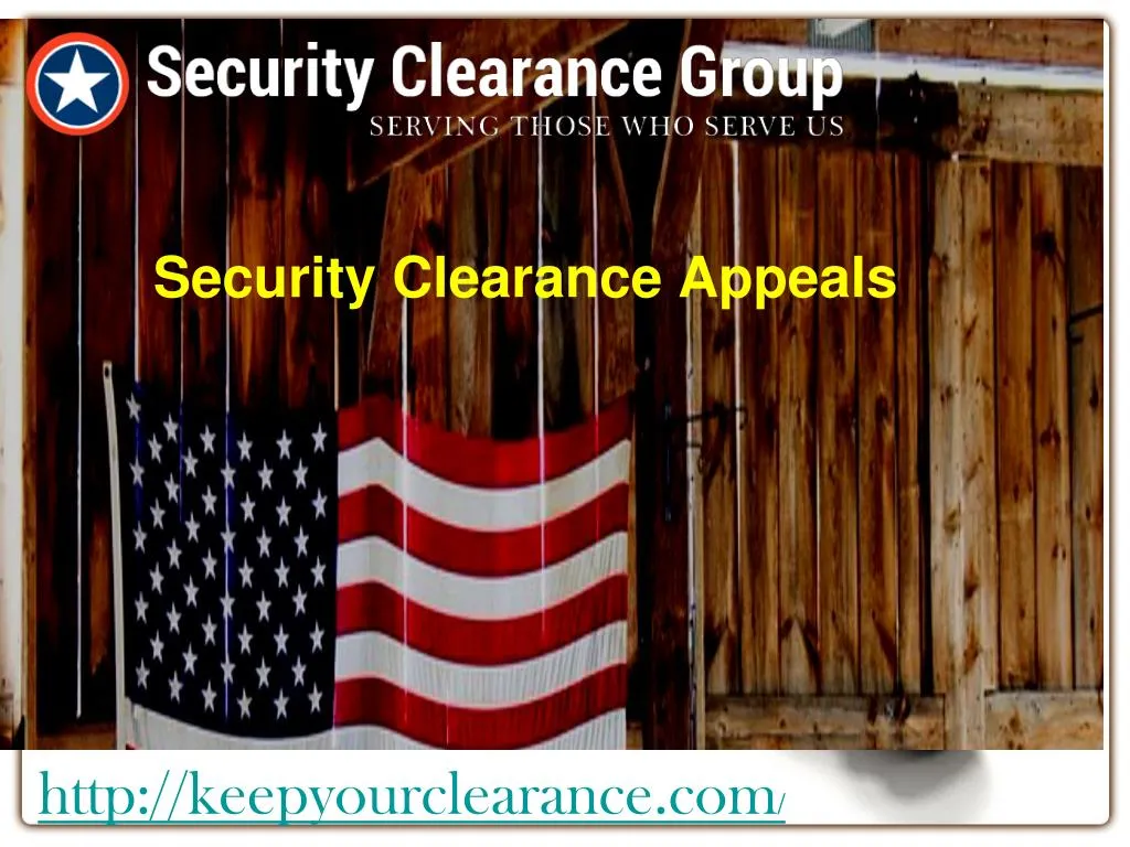 security clearance appeals