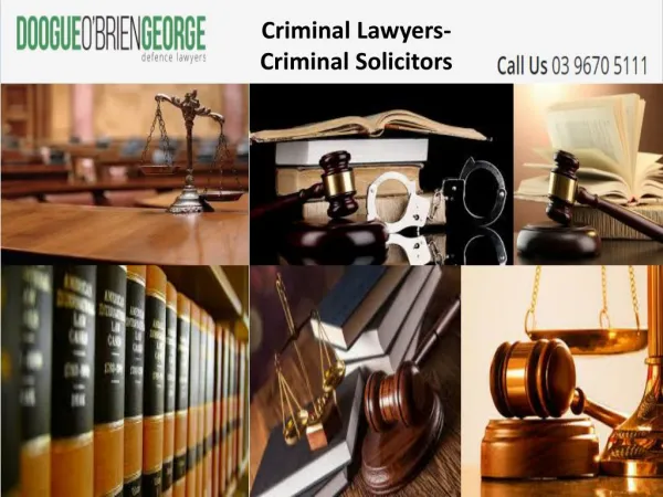 Criminal Lawyers-Criminal Solicitors