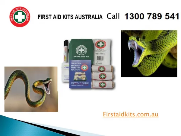 First aid for Snake bite - First Aid Kits Australia