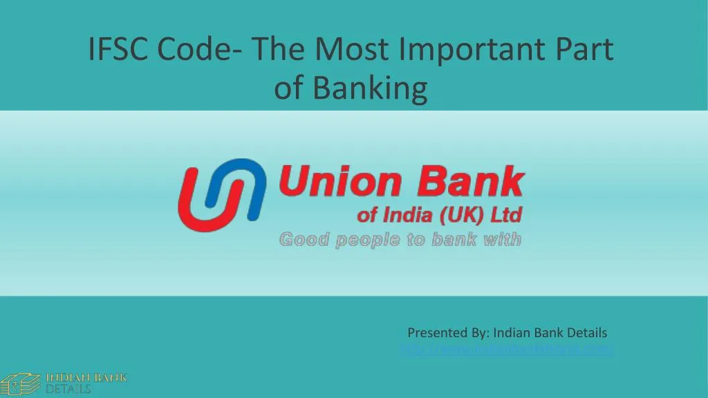 ifsc code the most important part of banking