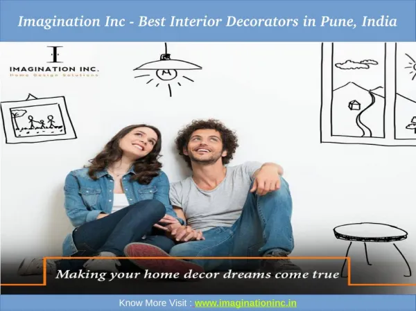 Imagination Inc - Best Interior Decorators in Pune, India