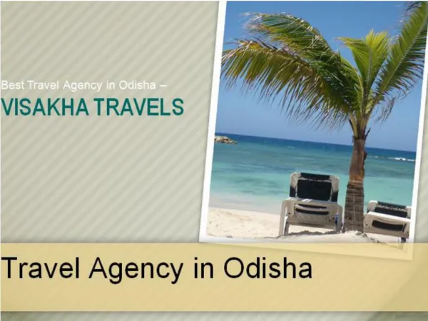 Holiday Packages of Odisha