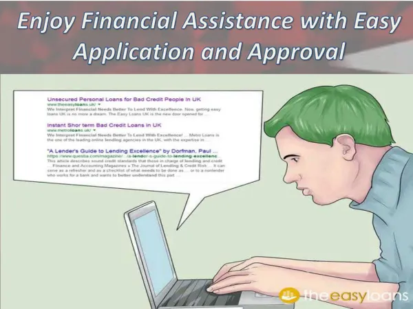 Enjoy Financial Assistance with Easy Application and Approval