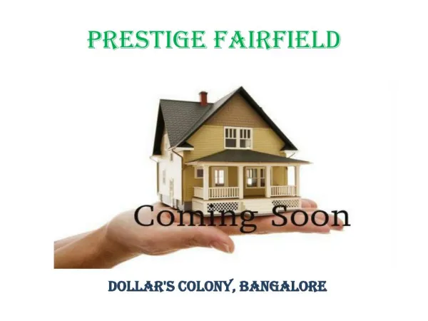 Upcoming Luxury Residential Apartment by Prestige Builders