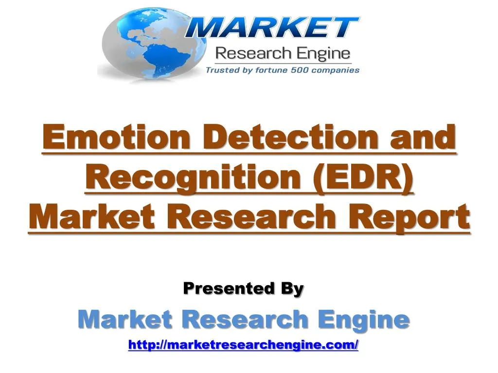 emotion detection and recognition edr market research report