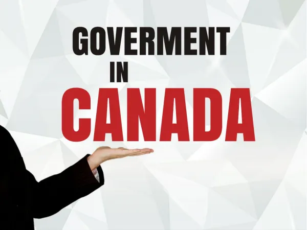 Goverment in Canada