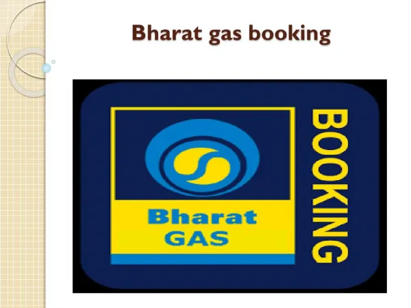 Bharat Gas Booking