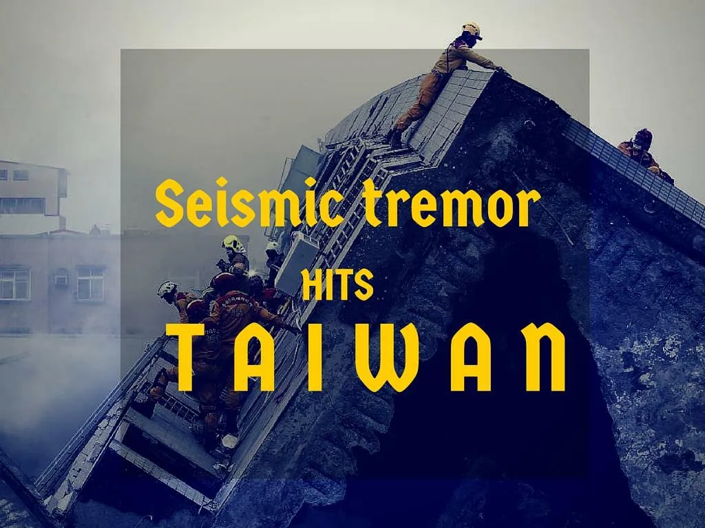 seismic tremor hits taiwan
