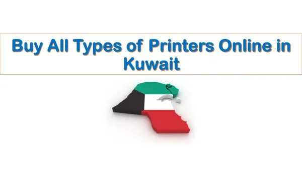 Buy All Types of Printers Online in Kuwait