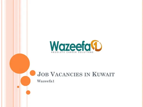 job vacancies in kuwait