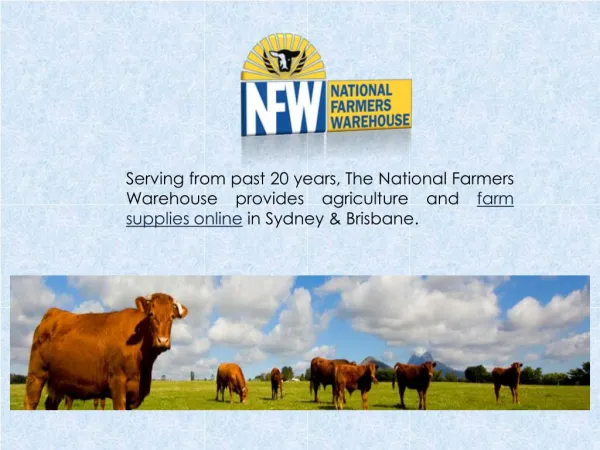 The Best Quality Farm and Rural Supplies in Sydney & Brisbane