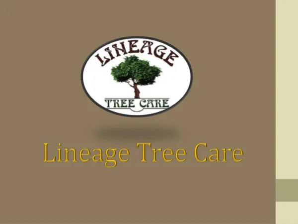 Lineagetreecare.com