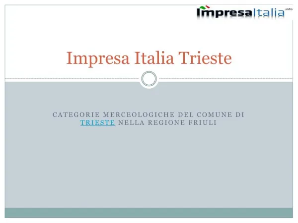 Impresa Italia Trieste