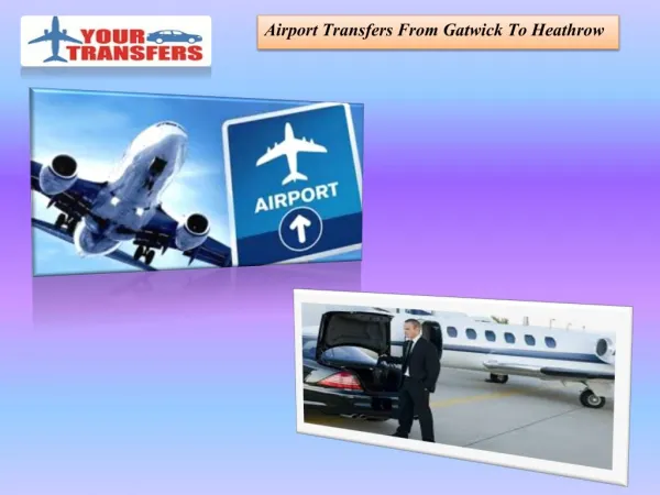 Luton Airport Transfers Service To London