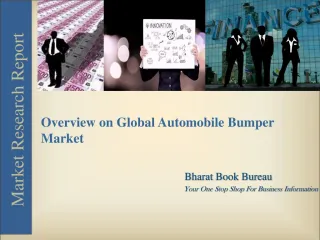 Overview on Global Automobile Bumper Market - slide 1