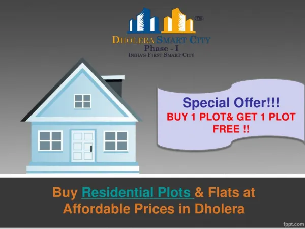 Dholera SIR Residential Plots at Best Rates