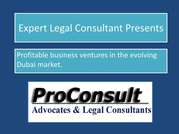 Corporate Advisor for Company formation in Dubai