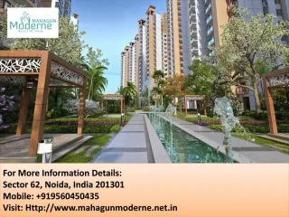 Spacious & Inviting Mahagun Moderne Apartment Call 91 9560450435 - slide 1