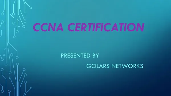 Ccna certification in hyderabad