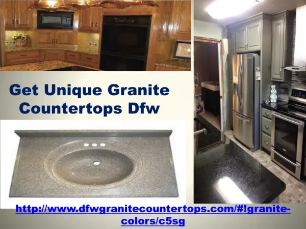 get unique granite countertops dfw