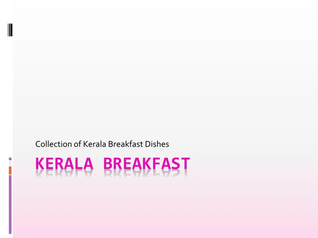 collection of kerala breakfast dishes