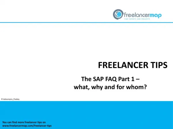 Frequently asked questions about SAP
