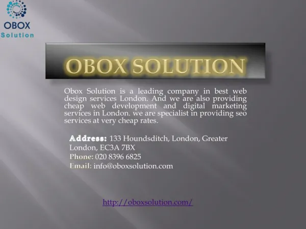 obox solution