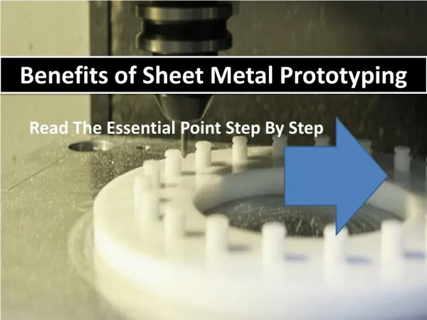 Benefits of Sheet Metal Prototyping