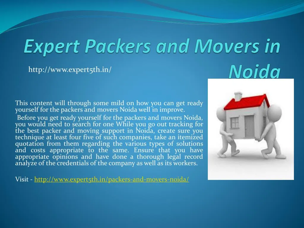 expert packers and movers in noida
