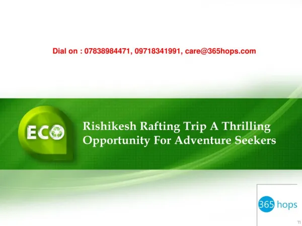 Rishikesh Rafting Trip A Thrilling Opportunity For Adventure Seekers