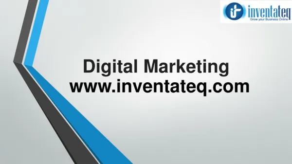 Digital Marketing by Inventateq