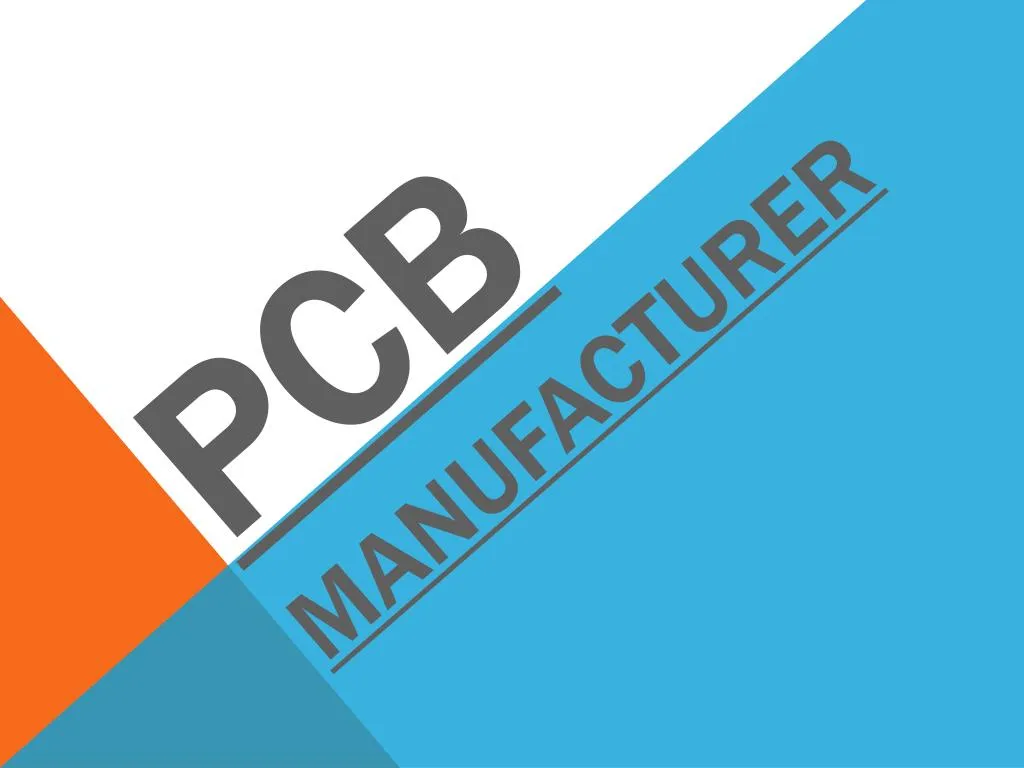 pcb manufacturer