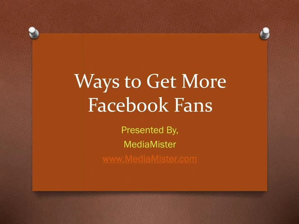ways to get more facebook fans