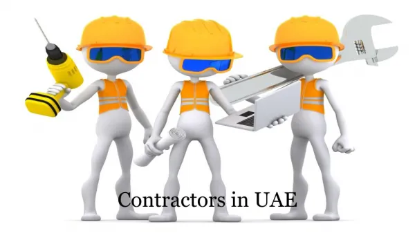 contactors in UAE