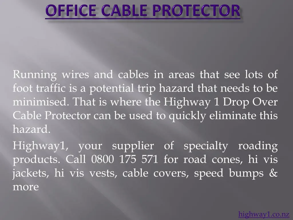 office cable protector