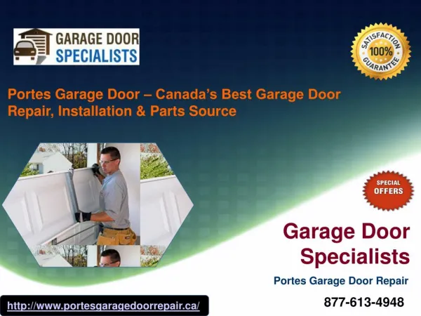 Garage Door Installation, Repair & Replacement Services – Portes Garage Door Repair