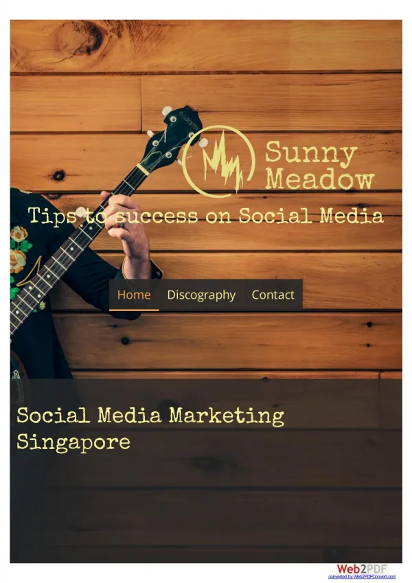 Social Media Marketing Singapore