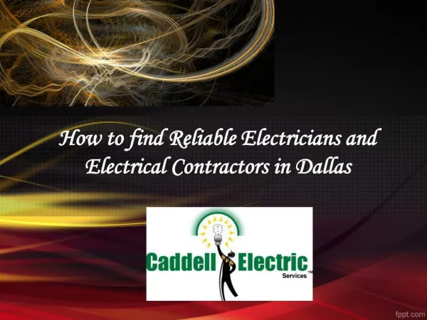 How to find Reliable Electricians and Electrical Contractors in Dallas