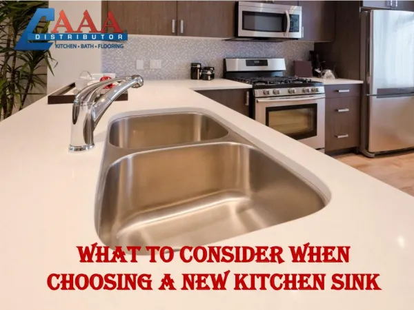 Tips for Kitchen Sink Selection